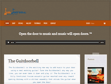 Tablet Screenshot of guitdoorbell.com